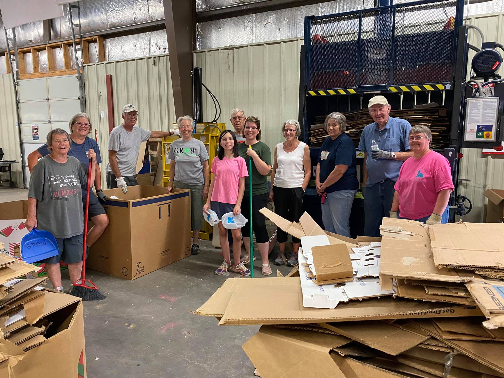 Glendive Recycles Our Waste Inc logo